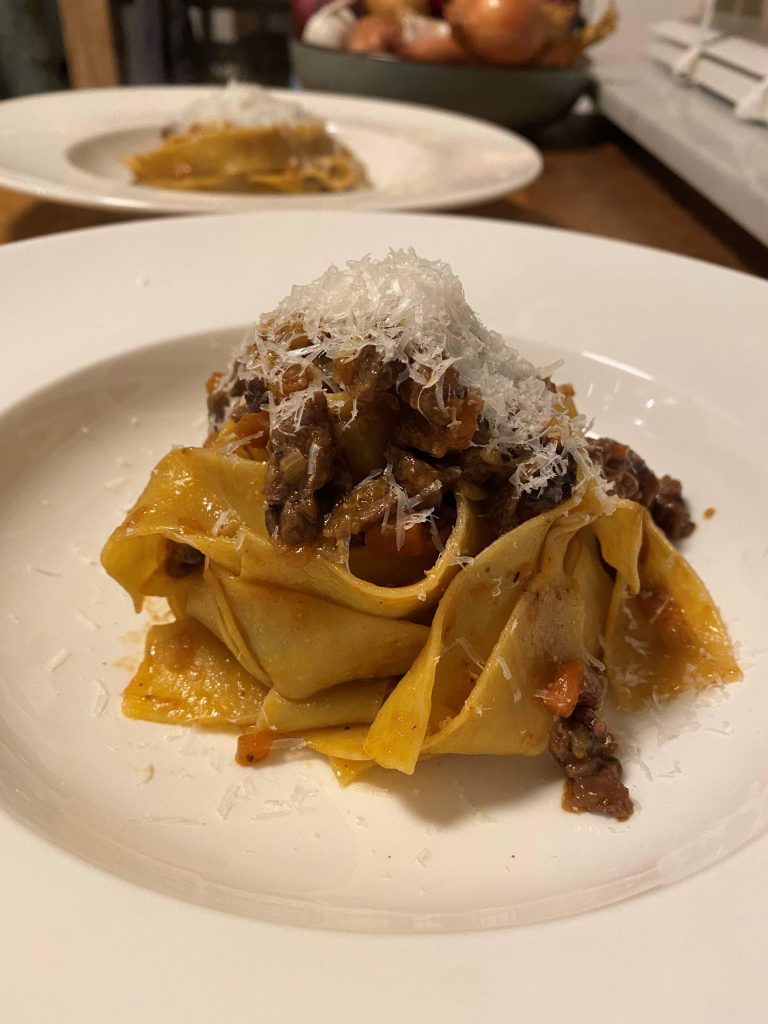 Lees meer over het artikel Pappardelle met ragù van everzwijn