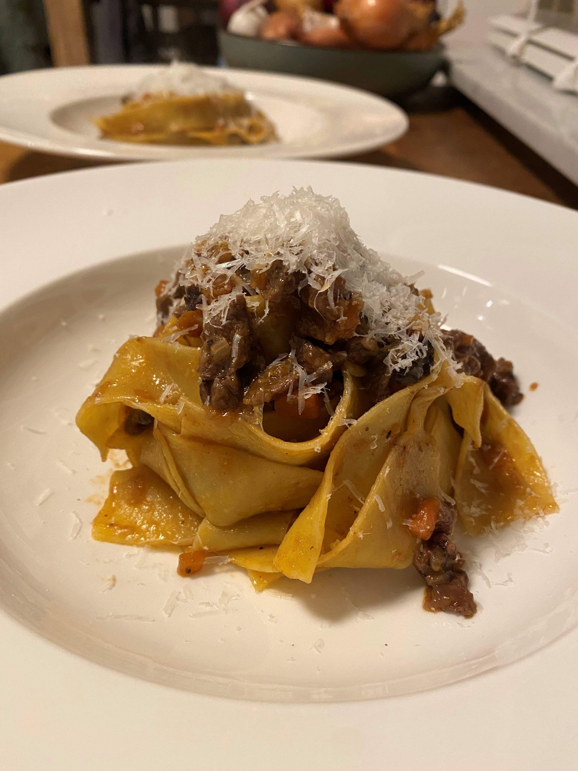 Je bekijkt nu Pappardelle met ragù van everzwijn