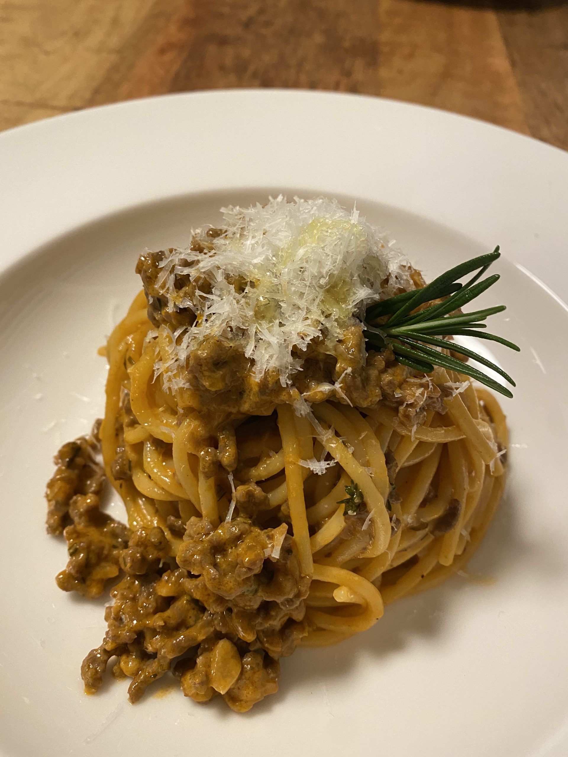 Je bekijkt nu Spaghetti met papa’s gehaktsaus