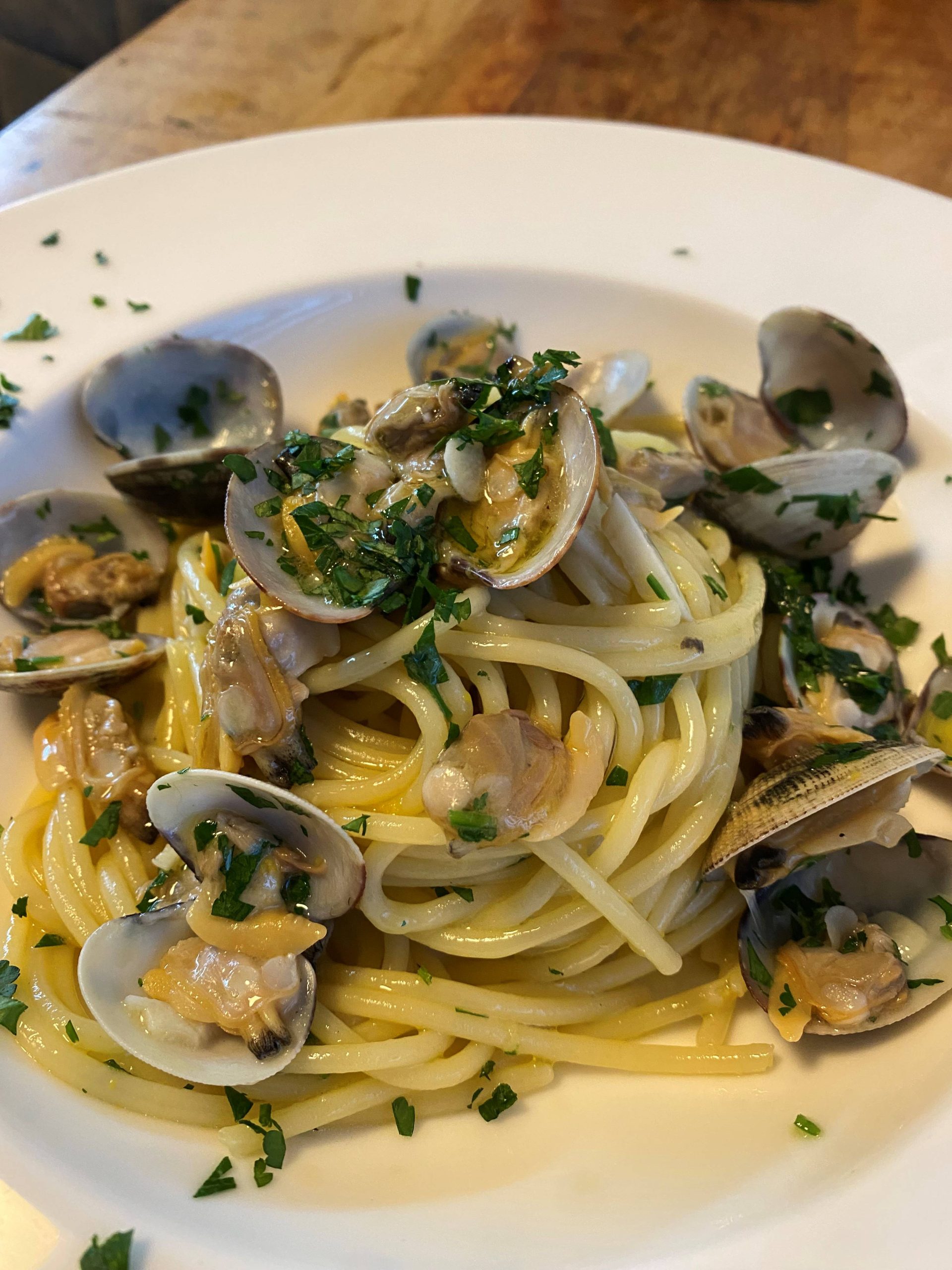 Je bekijkt nu Spaghetti met venusschelpen